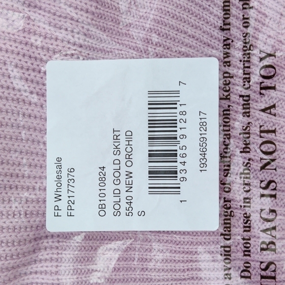 NEW $60 Free People Solid Gold Sweater Skirt - Picture 11 of 16